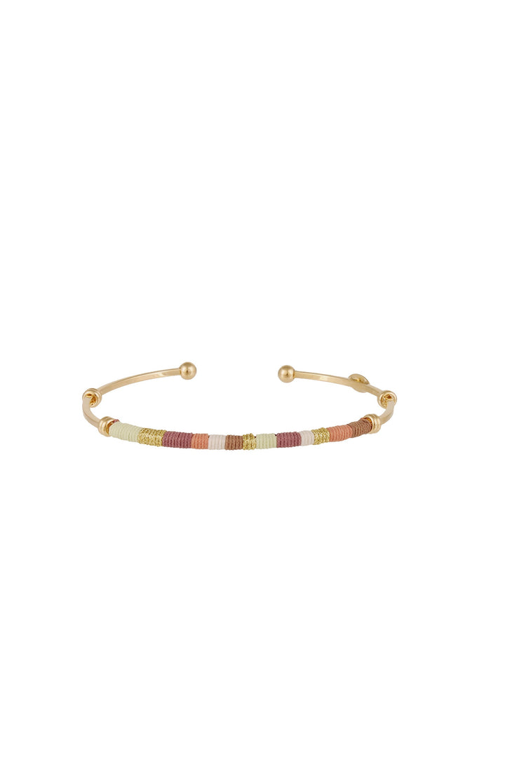 Gas Bijoux Zanzibar Bracel - Pink Haze