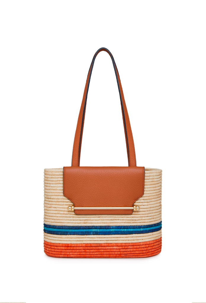 Strathberry Rafia Basket - Tan