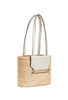 Strathberry Rafia Basket - Vanilla