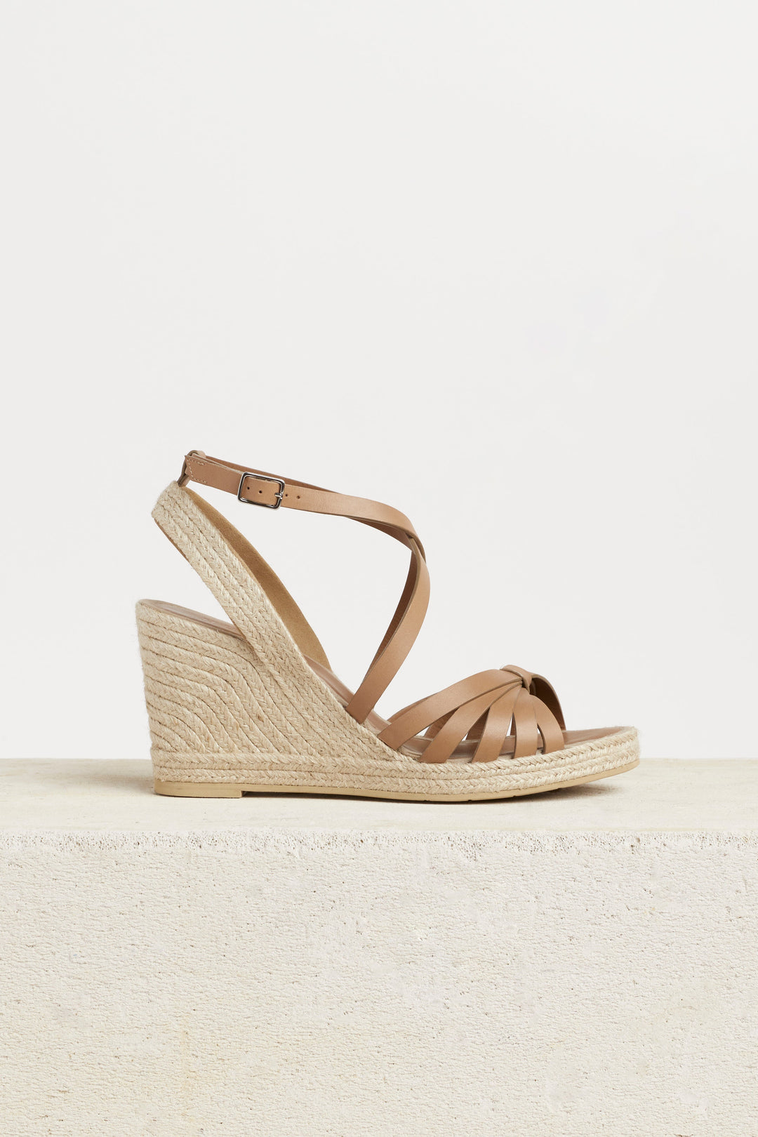 Husk DAHLIA ESPADRIL - Nutmeg