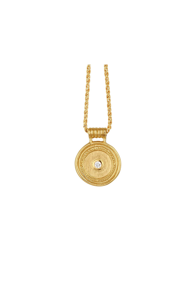 Temple Of The Sun Cape Necklace - Gold