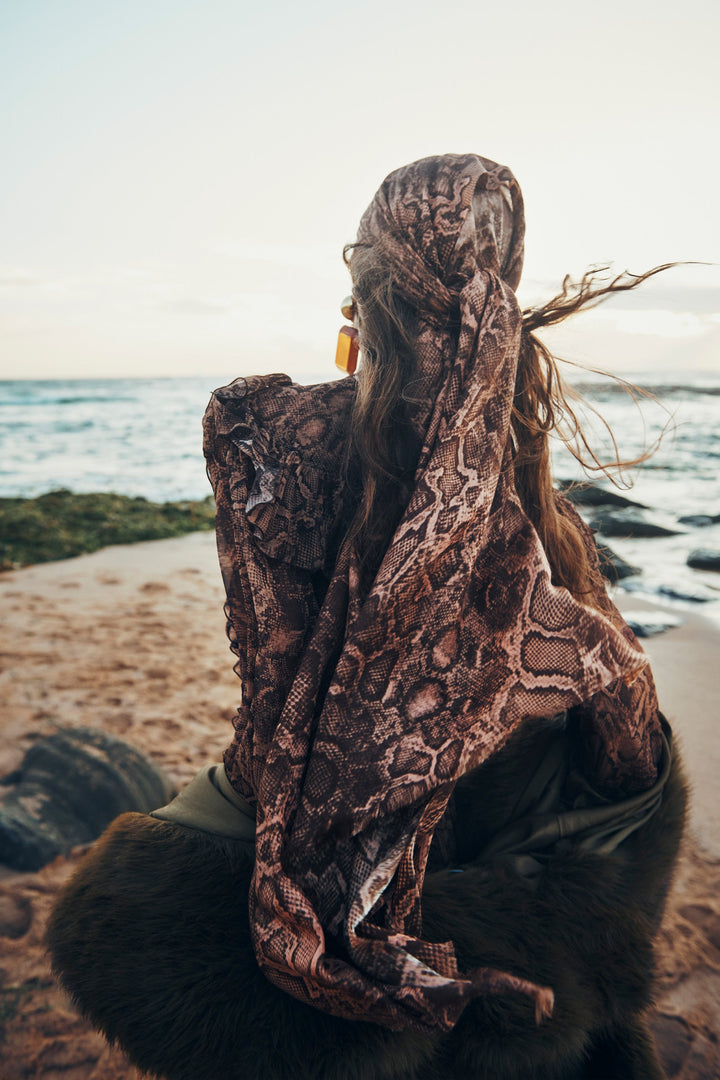 Husk Serpent Scarf - Print