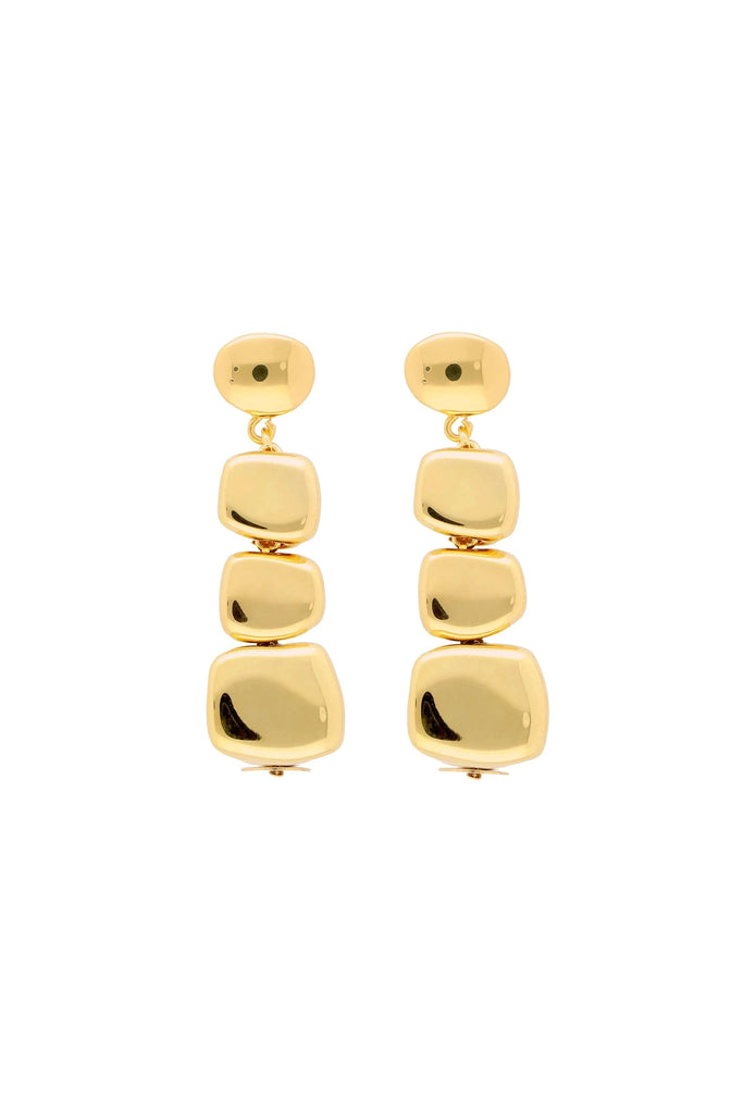 Vanessa Baroni Shape Earring - Gold