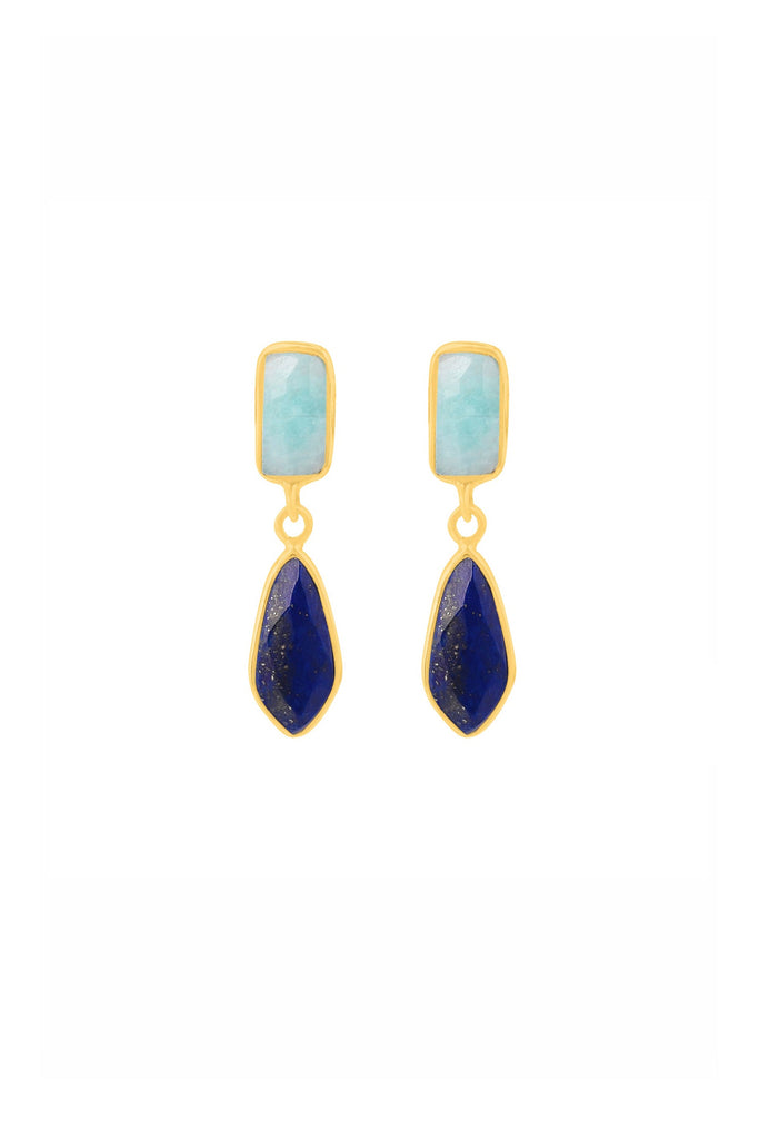 Husk Drop Earring - Gold