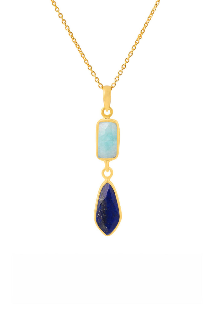 Husk Drop Necklace - Gold