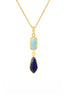 Husk Drop Necklace - Gold