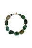 Alouette Design
 Stone Necklace - Green
