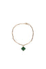 Alouette Design
 Clover Bracelet - Emerald