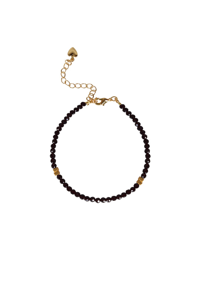 Alouette Design
 Seed Bracelet - Plum