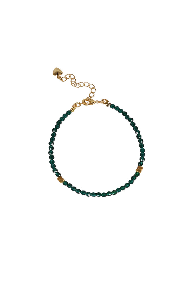 Alouette Design
 Seed Bracelet - Emerald