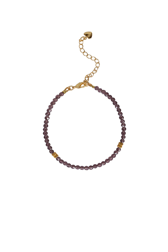Alouette Design
 Seed Bracelet - Amethyst