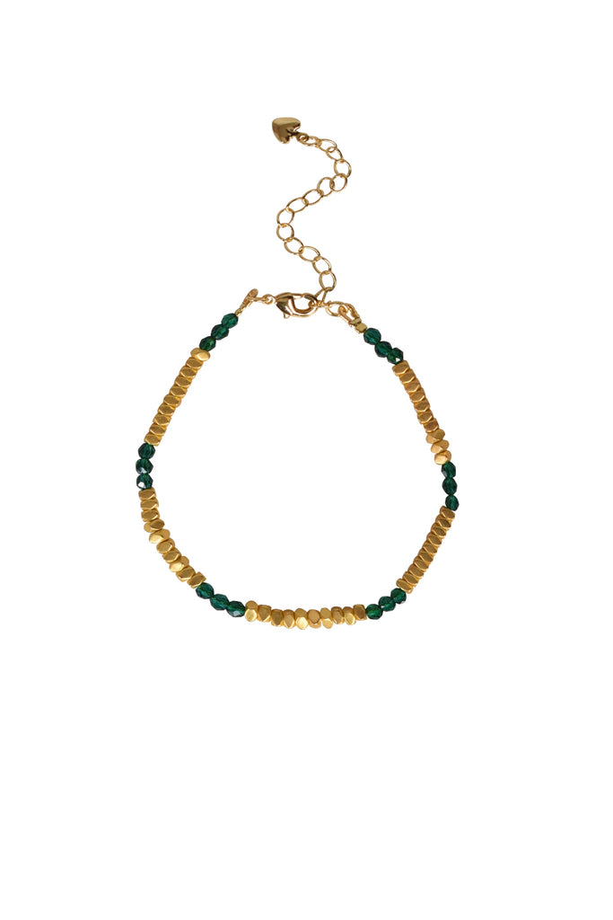 Alouette Design
 Bead Bracelet - Emerald