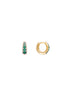 Fairley Serpent Huggie - Gold