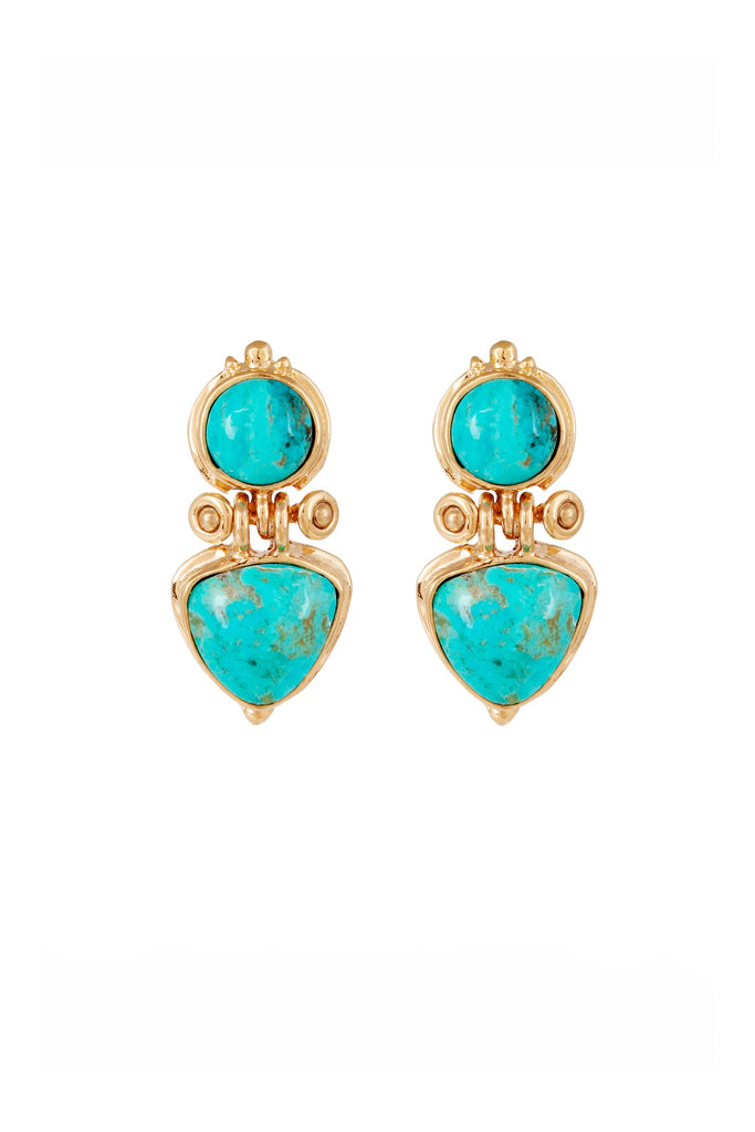 Gas Bijoux Colorad Earring - Turquoise