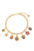 Ben Amun Charm Necklace - Gold