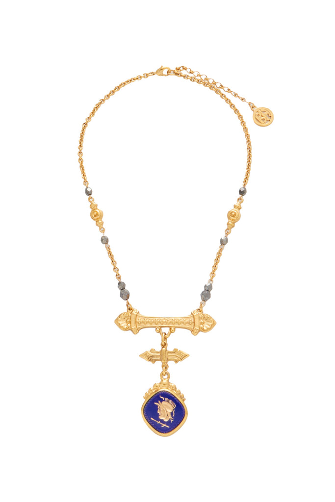 Ben Amun Enamel Necklace - Gold