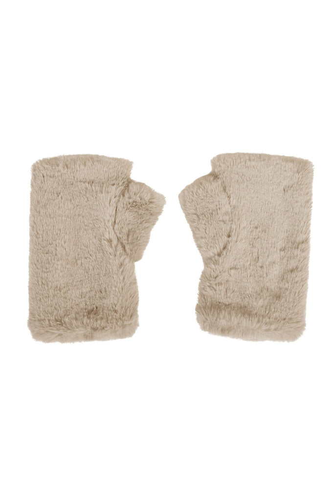 Alpo Cotto Mitten - White