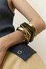 Sita Nevado Squares Bangles - Gold