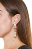 Rada Lattice Earring - Gold