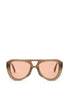 Bresac Havana Sunglass - Grey