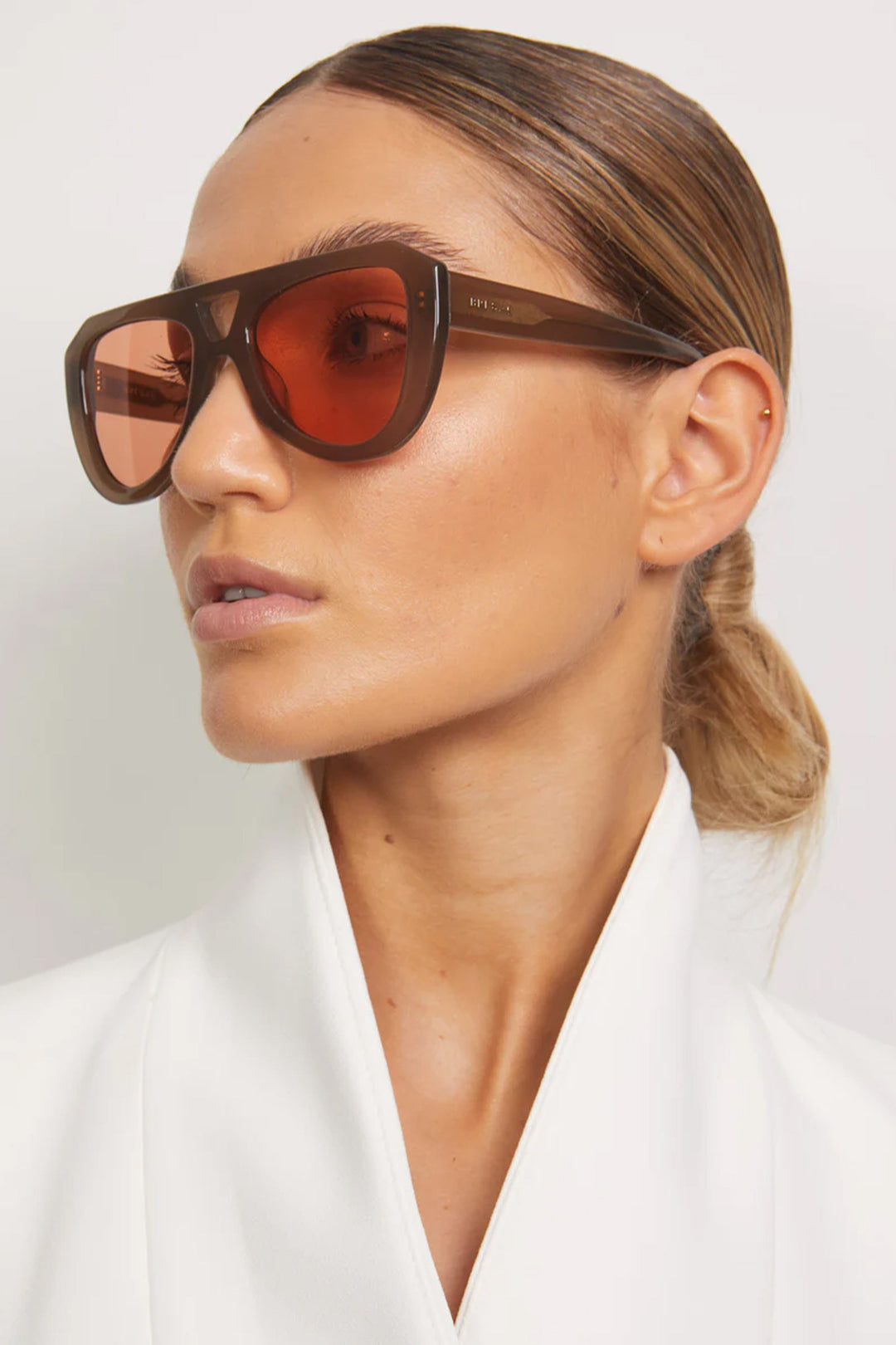 Bresac Havana Sunglass - Grey