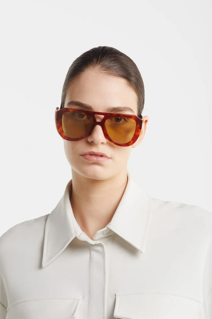 Bresac Havana Sunglass - Brown Tortoise