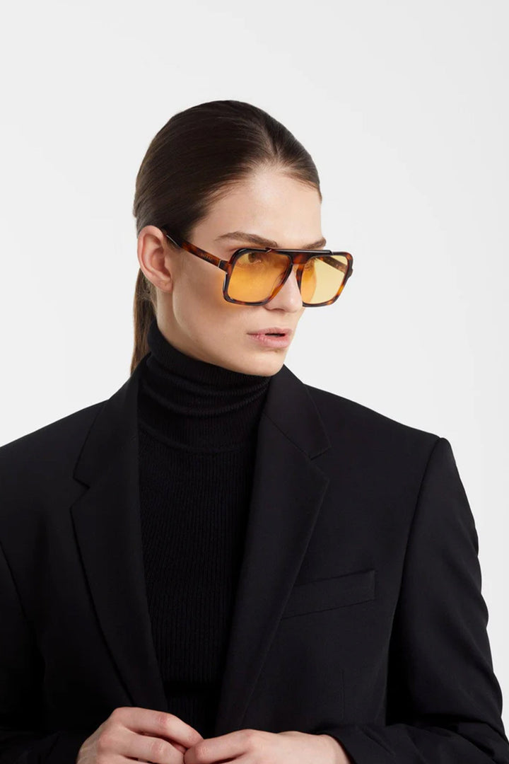 Bresac Freddi Sunglass - Brown Tortoise