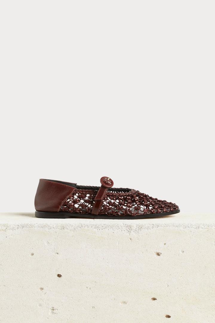 Husk Florence Flat - Burgundy