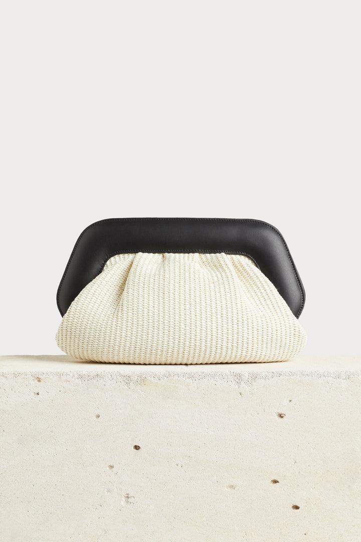 Husk Abigail Bag - White Black