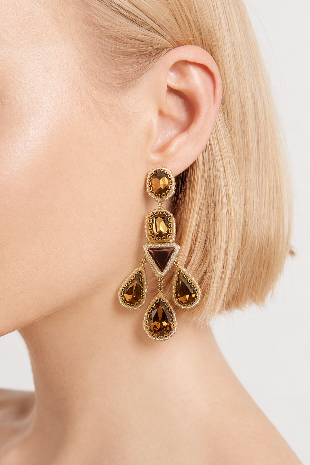 Deepa Gurnani Bahen Earrings