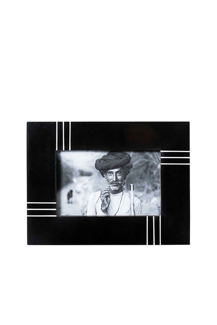 Husk Textured Frame - Black