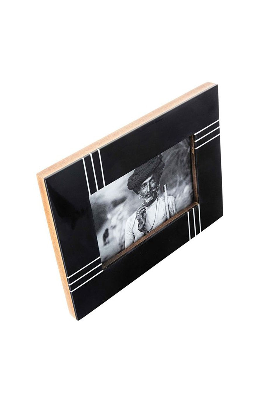 Husk Textured Frame - Black