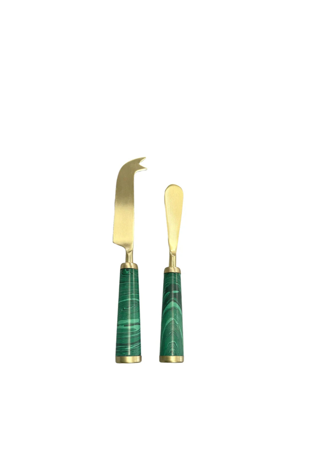 Husk Cheese Set - Green and Gold