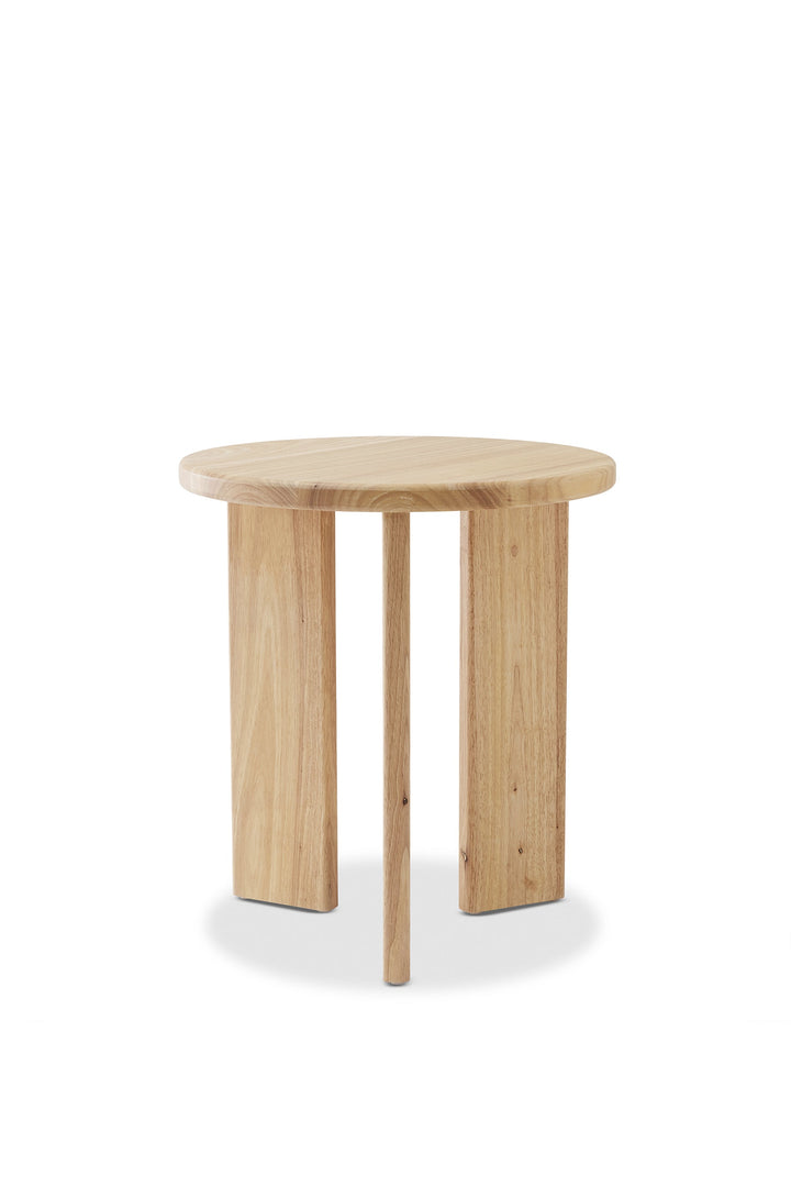 Husk Edge Side Table - Oak