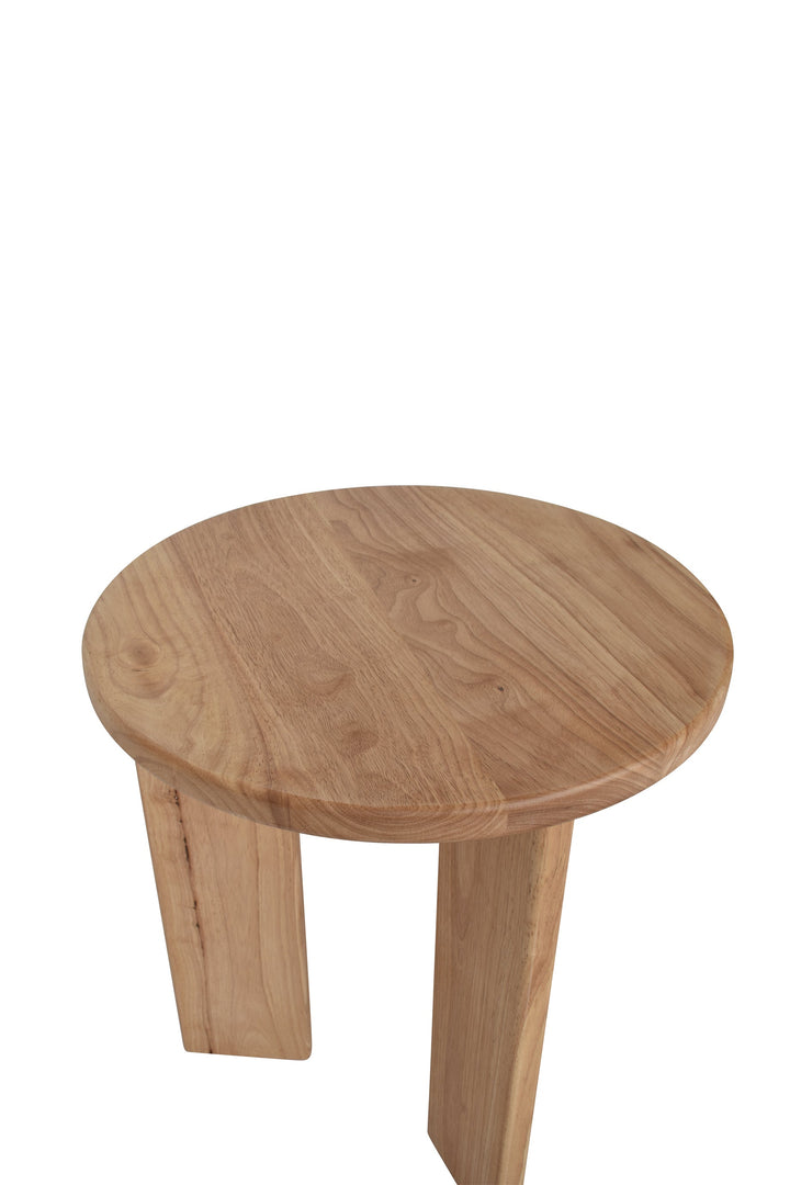 Husk Edge Side Table - Oak