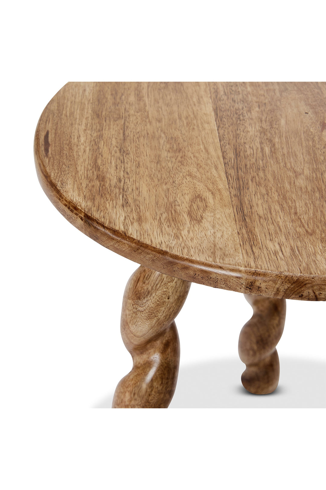 Husk Nichols Twist Leg Side Table Set
