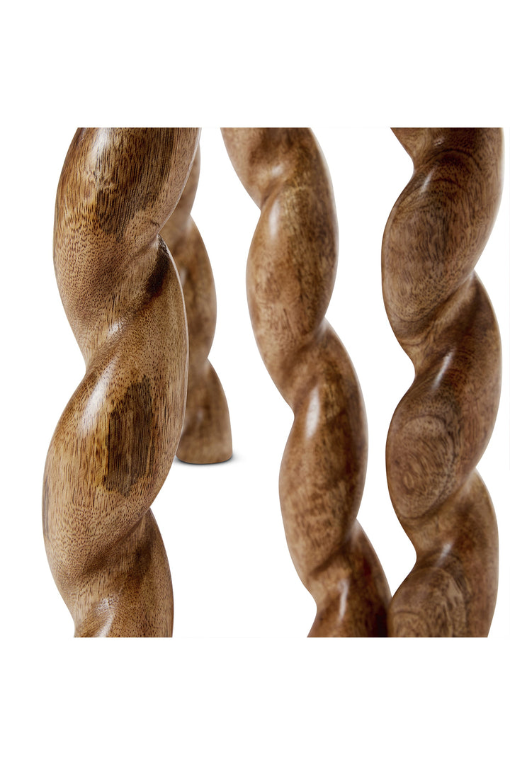 Husk Nichols Twist Leg Side Table Set
