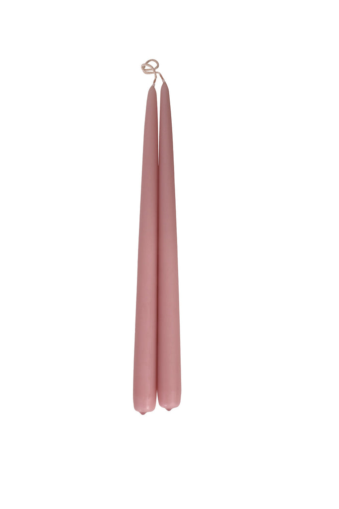 Husk Taper Candle - Rose