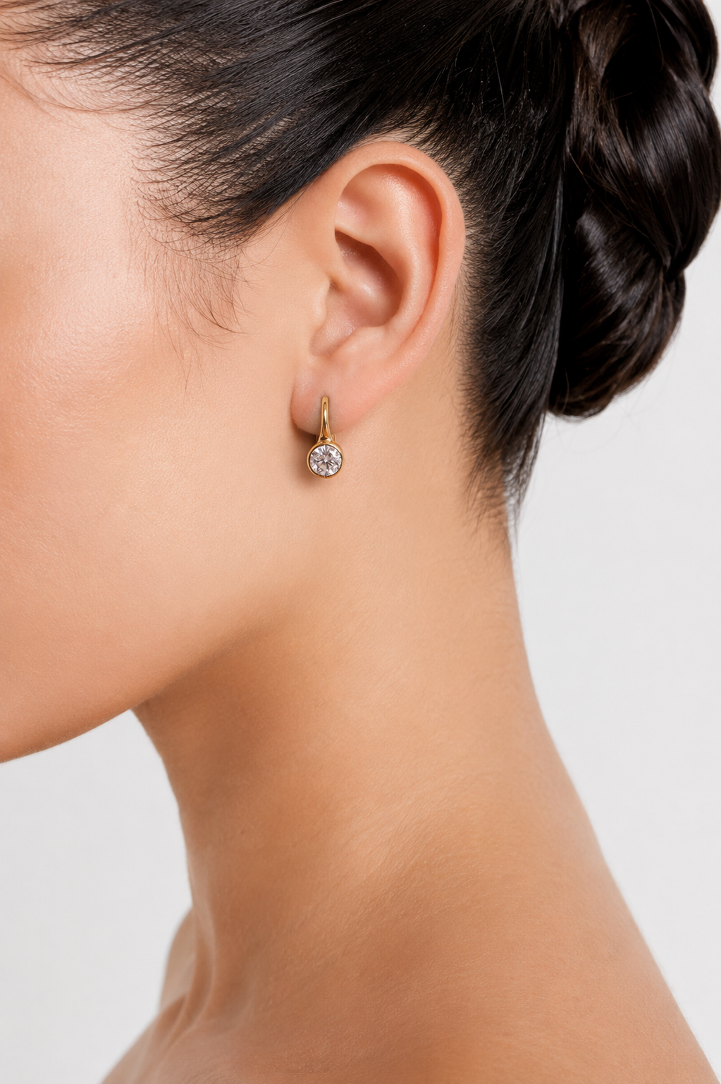 Husk Amber Earrings