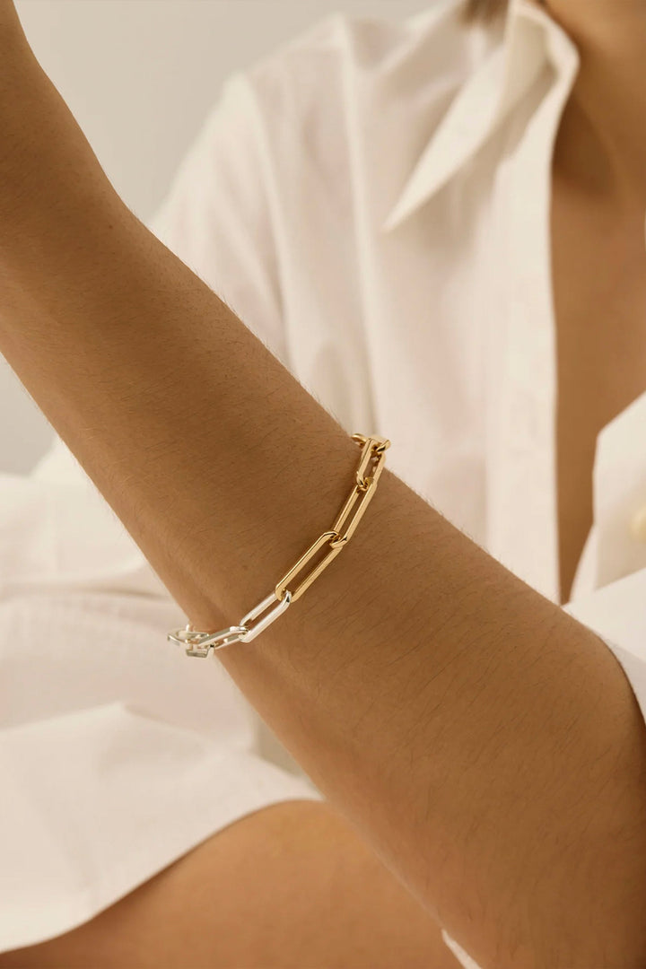 Jenny Bird Andi Bracelet - Silver & Gold