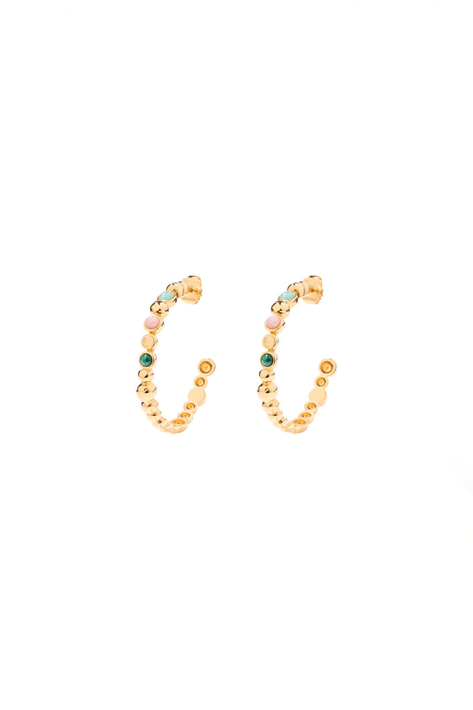 Aurelie Bidermann Honolulu Earrings - Gold