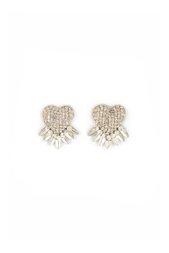 Deepa Gurnani Danira Earrings - Silver