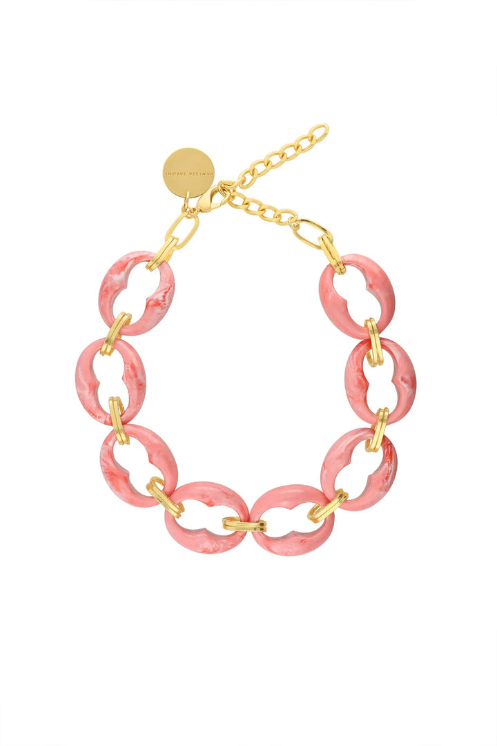 Vanessa Baroni Turtle Necklace - Strawberry
