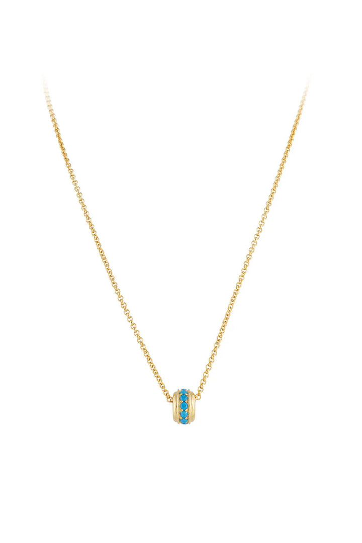 Fairley Orb Necklace - Blue