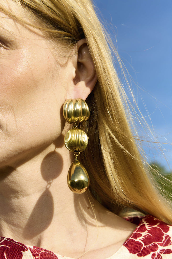 Sita Nevado Piti Earrings - Gold