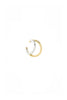 YParis Bully Ear Cuff - Silver & Gold