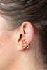 YParis Bully Ear Cuff - Silver & Gold