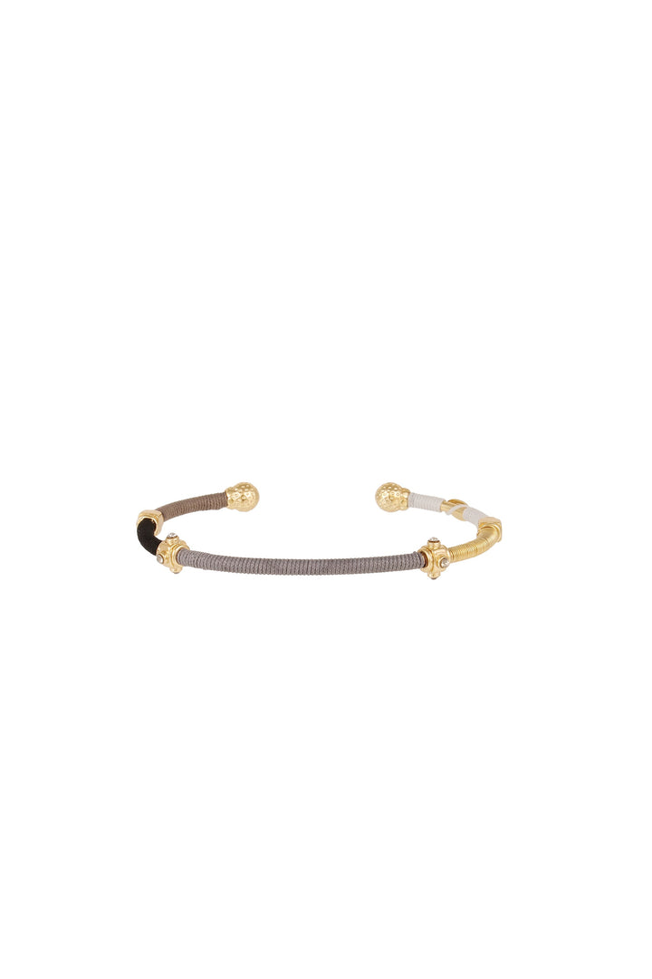Gas Bijoux Zanzifull Cuff - Grey