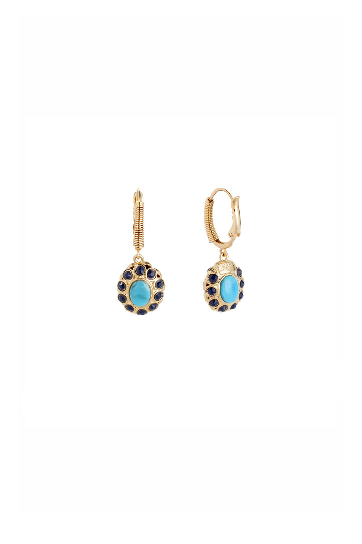 Gas Bijoux Bo Tao Earrings - Blue