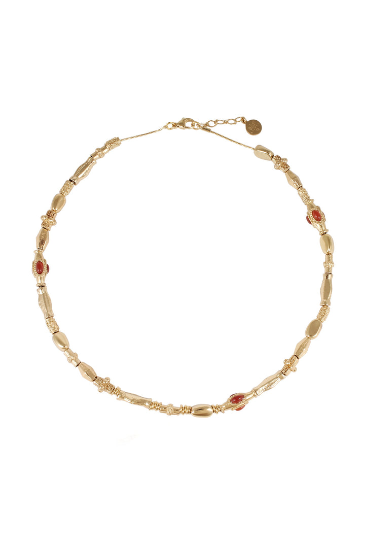Gas Bijoux Collier Kali Necklace - Red